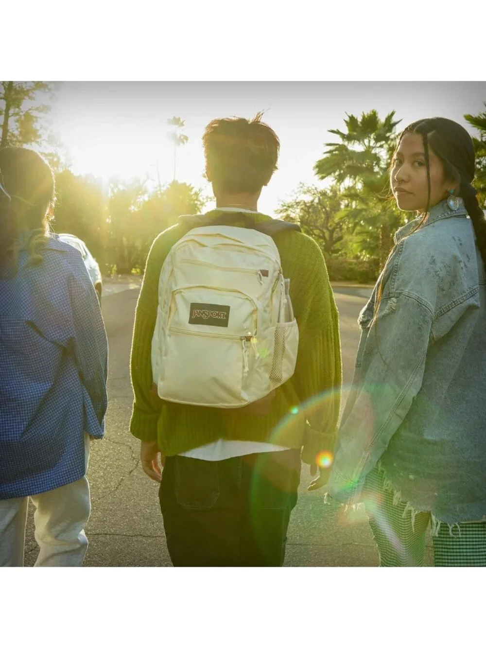 Large Navy Backpack with 15
